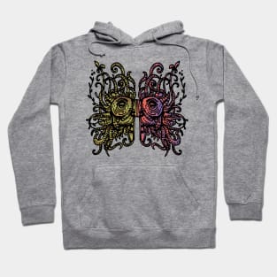 mask of an Aztec warrior Hoodie